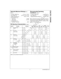 CD4017BCM Datasheet Page 3