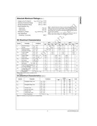 CD4030CN Datasheet Page 3