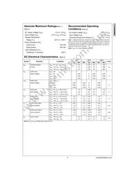 CD4099BCN Datasheet Page 3