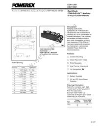 CD411260 Datasheet Cover