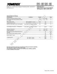 CD412599C Datasheet Page 2