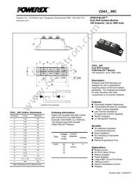 CD431499C Datasheet Cover