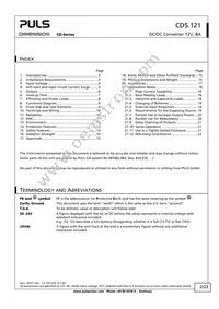 CD5.121 Datasheet Page 2