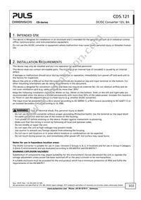 CD5.121 Datasheet Page 3