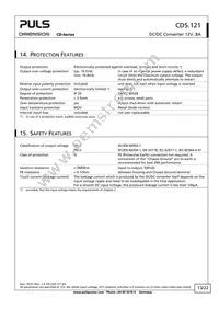 CD5.121 Datasheet Page 13