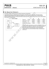 CD5.121 Datasheet Page 14