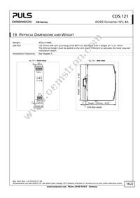 CD5.121 Datasheet Page 16