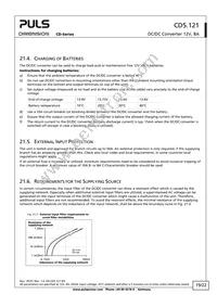 CD5.121 Datasheet Page 19