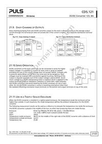 CD5.121 Datasheet Page 21