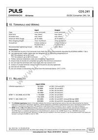 CD5.241 Datasheet Page 10