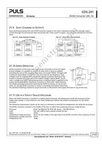 CD5.241 Datasheet Page 21