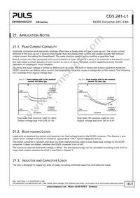 CD5.241-L1 Datasheet Page 18