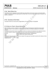 CD5.241-L1 Datasheet Page 20