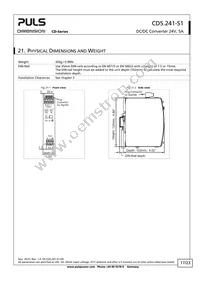 CD5.241-S1 Datasheet Page 17