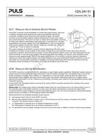 CD5.241-S1 Datasheet Page 21