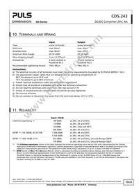 CD5.243 Datasheet Page 10