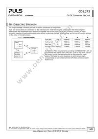 CD5.243 Datasheet Page 14