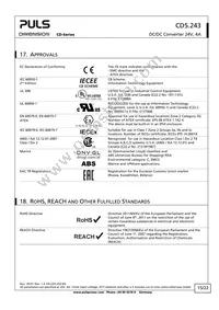 CD5.243 Datasheet Page 15