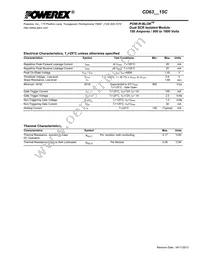 CD631615C Datasheet Page 3