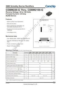 CDBM280-G Datasheet Cover