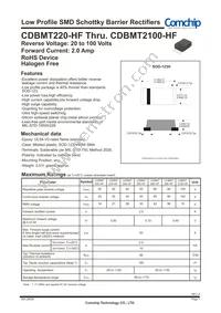 CDBMT280-HF Datasheet Cover