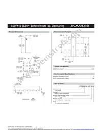 CDDFN10-0524P Datasheet Page 2