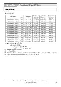 CDEP63MENP-100MC Datasheet Page 2