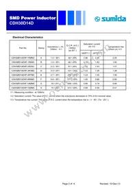 CDH30D14DHF-4R7MC Datasheet Page 2