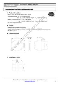 CDH38D09NP-8R2MC Datasheet Cover