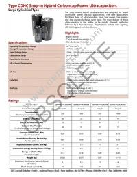 CDHC102K2R3SR Datasheet Cover