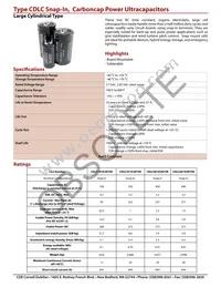 CDLC601K2R7SR Datasheet Cover