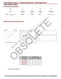 CDLC601K2R7SR Datasheet Page 2