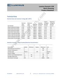CDM-18-3018-90-36-DW01 Datasheet Page 2