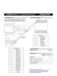 CDNBS08-SLVU2.8-8 Datasheet Page 2