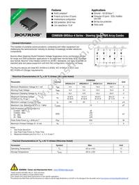 CDNBS08-SRDA15-4 Datasheet Cover