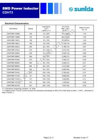 CDPH73NP-330NC Datasheet Page 2