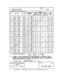 CDR105-471MC Datasheet Page 3