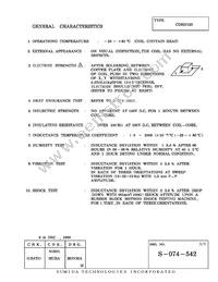 CDRH125-7R5NC Datasheet Page 2