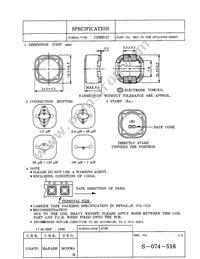 CDRH127-102MC Datasheet Cover