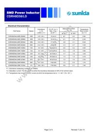 CDRH8D58/LDNP-6R2NC Datasheet Page 2
