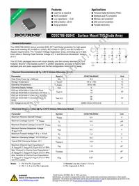 CDSC706-0504C Datasheet Cover