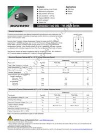 CDSOD323-T24C-DSL Datasheet Cover