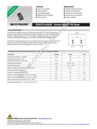 CDSOT23-0502B Datasheet Cover