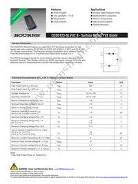 CDSOT23-SLVU2.8 Datasheet Cover