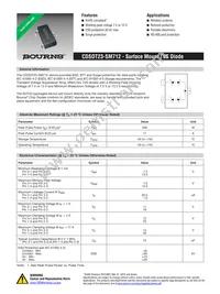 CDSOT23-SM712 Datasheet Cover