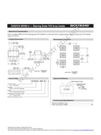 CDSOT23-SRV05-4 Datasheet Page 2