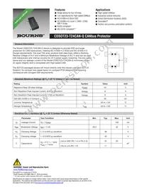 CDSOT23-T24CAN-Q Datasheet Cover