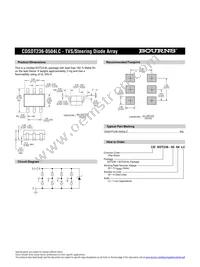 CDSOT236-0504LC Datasheet Page 2