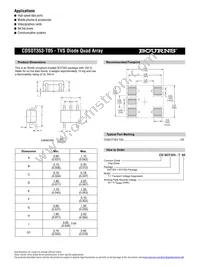 CDSOT353-T05 Datasheet Page 2