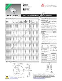 CE201210-4N7K Datasheet Cover